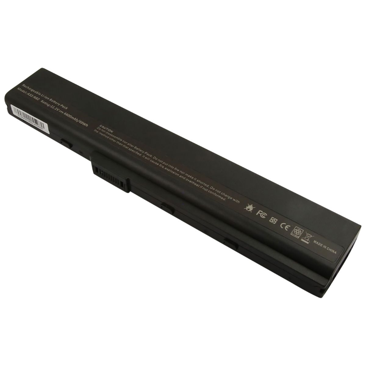 Asus N82 Li-ion Battery Replacement - 11.1V, 4400mAh, 49Wh, Black
