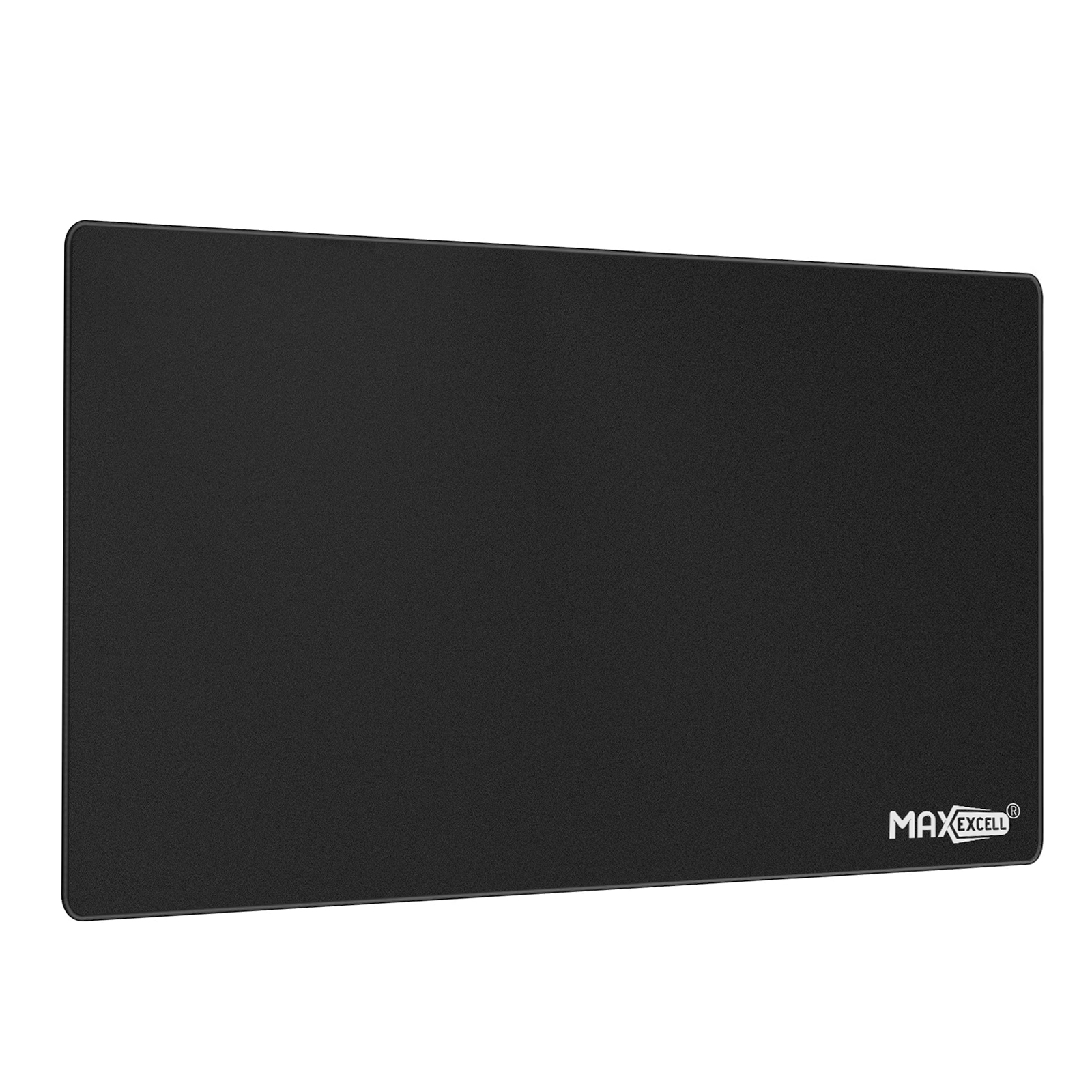XXL Mouse and Keyboard Mat, Smooth Surface, Non-Slip Base - MaxExcell Black