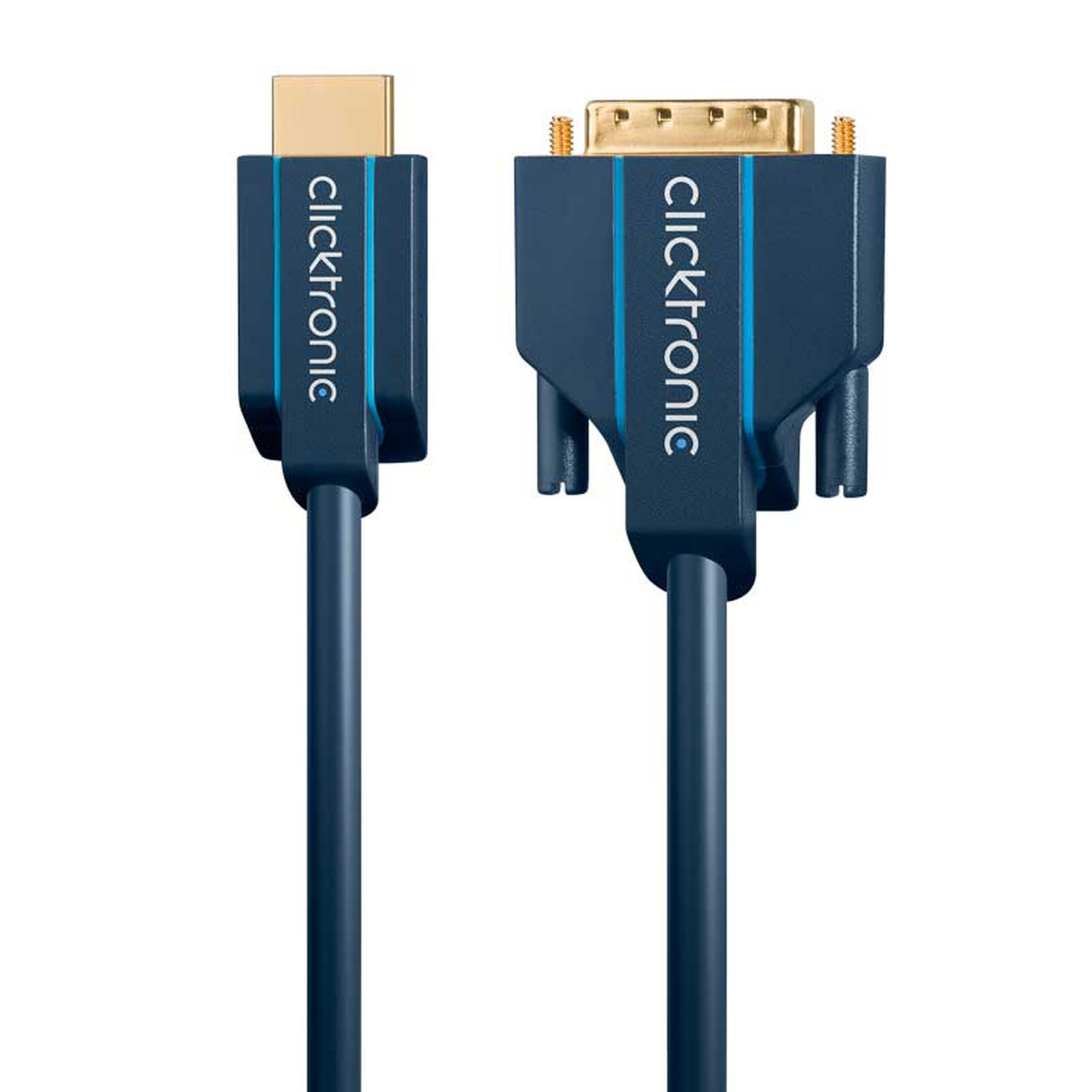 Clicktronic HDMI / DVI cable (7.5 metres)