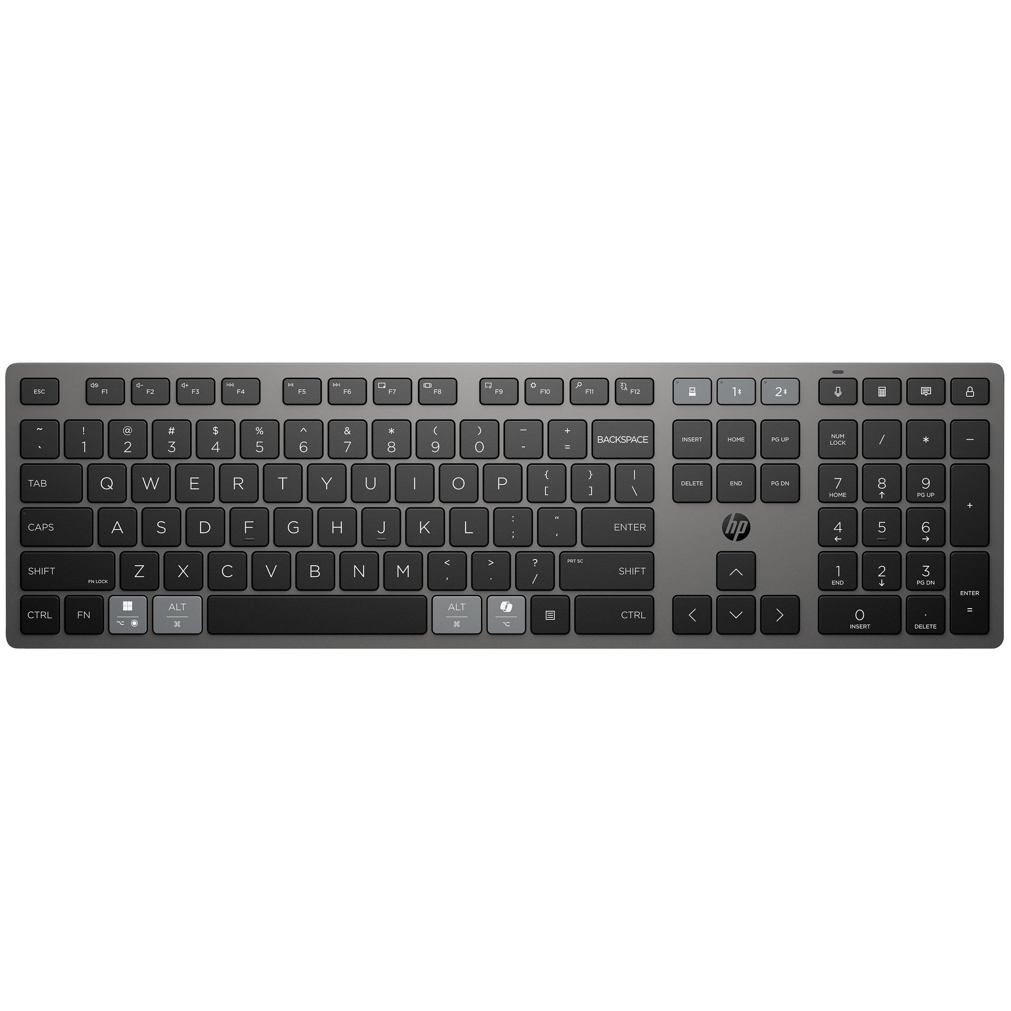 Teclado inalámbrico recargable HP multi dispositivo 725