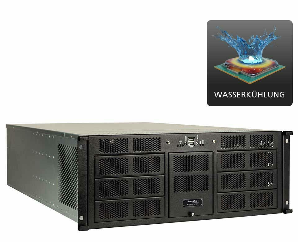 Bluechip Businessline Workstation WS1310R - AMD Ryzen Threadripper 7960X, 32GB DDR5, 500GB SSD, NVIDIA RTX 4000, Windows 11 Pro