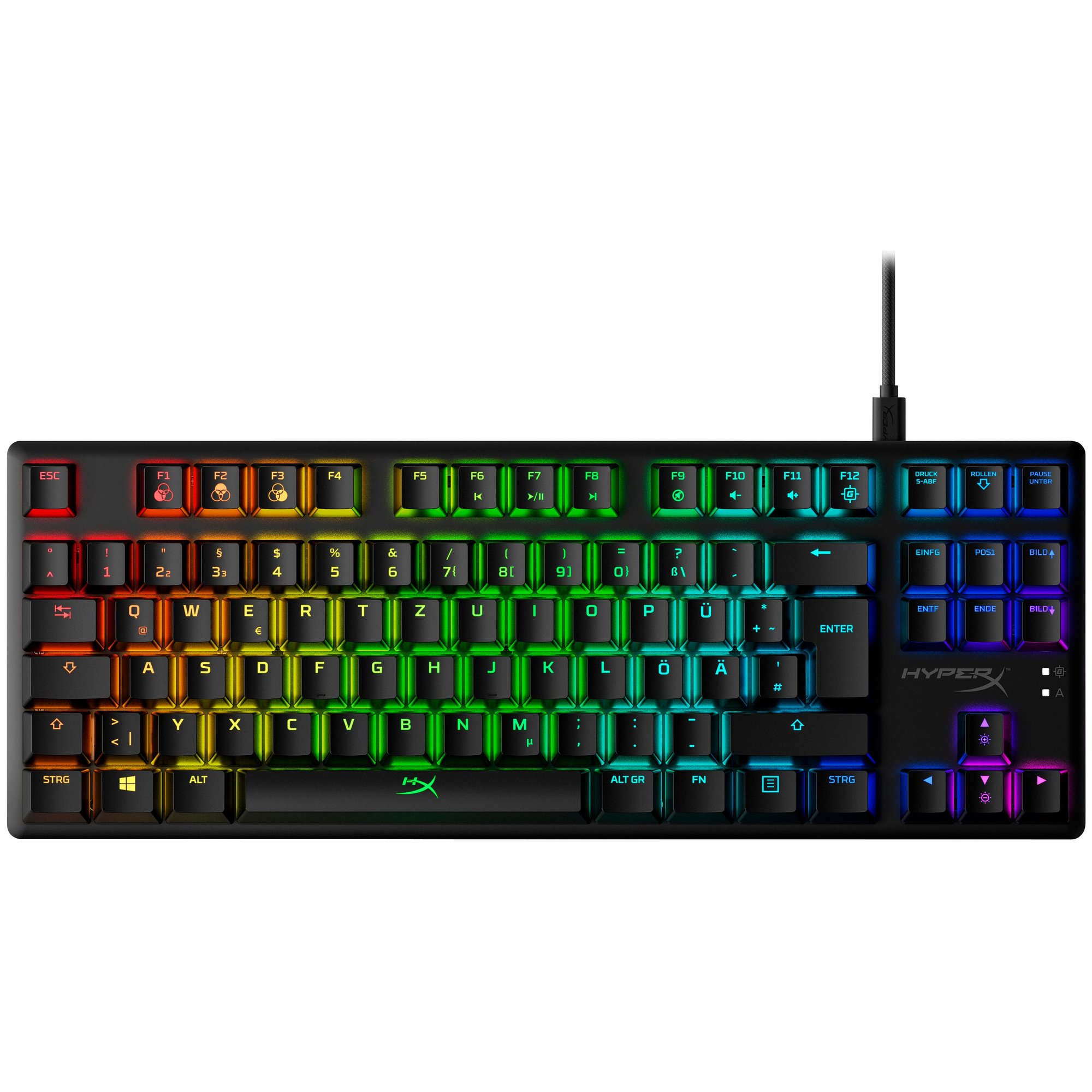 HyperX Alloy Origins Core - Mechanical Gaming Keyboard - HX Red (DE Layout)