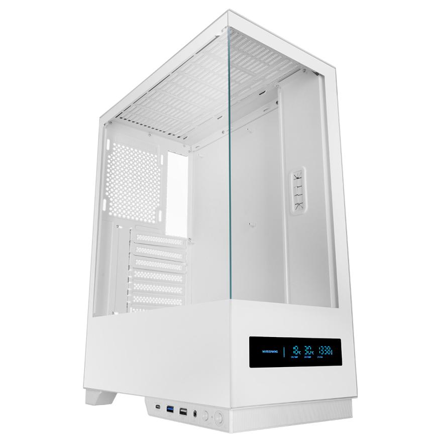 Mars Gaming MC-PULSARW Midi Tower White