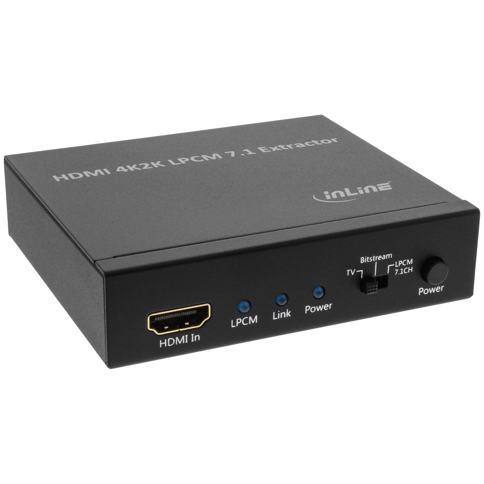 Cable de vídeo y adaptador InLine, Negro