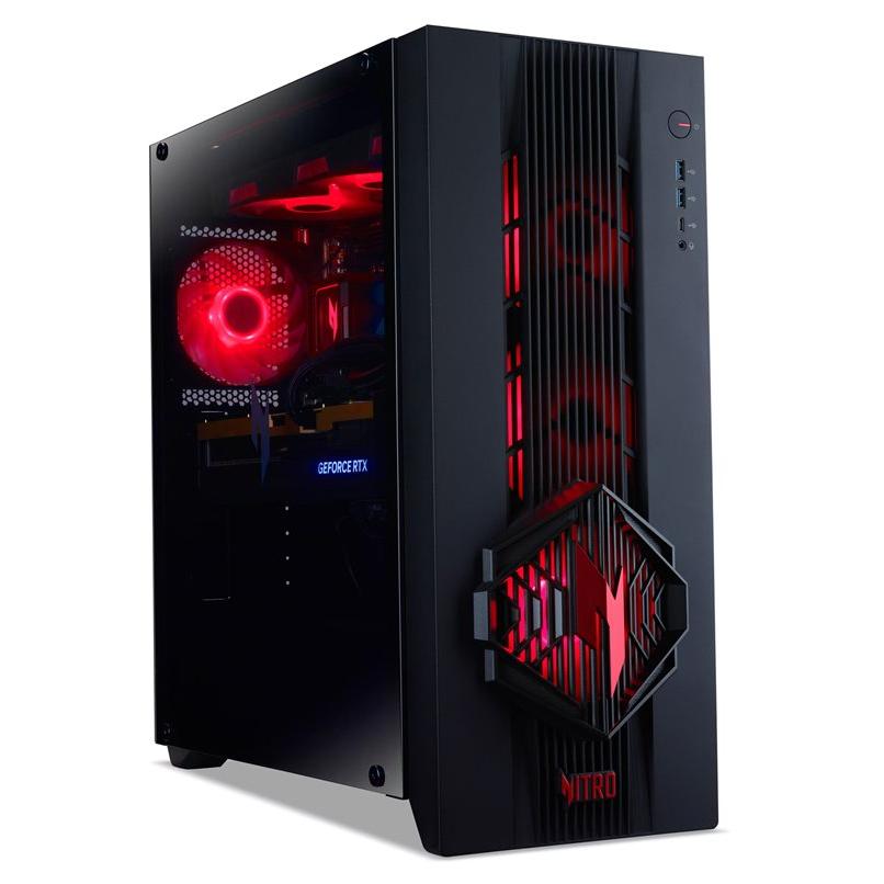 Acer Nitro 70 N70X3D-100 - Ryzen 7 9800X3D, 4.7 GHz, 32GB RAM, 2TB Storage, Black