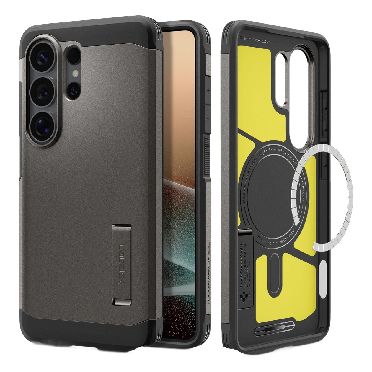 Spigen Tough Armor MagSafe Samsung Galaxy S26 Ultra Case - Gunmetal