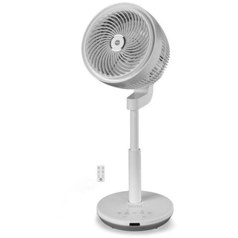 Simac Tornado Tower Fan: Enjoy & Relax, White