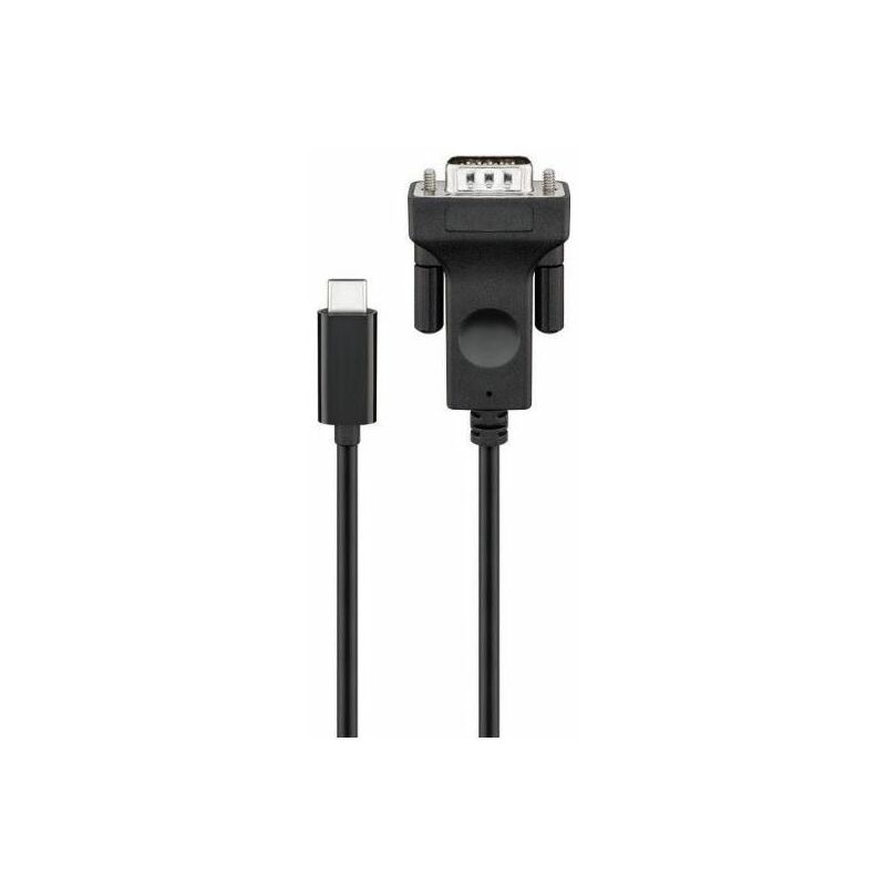 MicroConnect USB-C to VGA Cable, 1.8m, Black