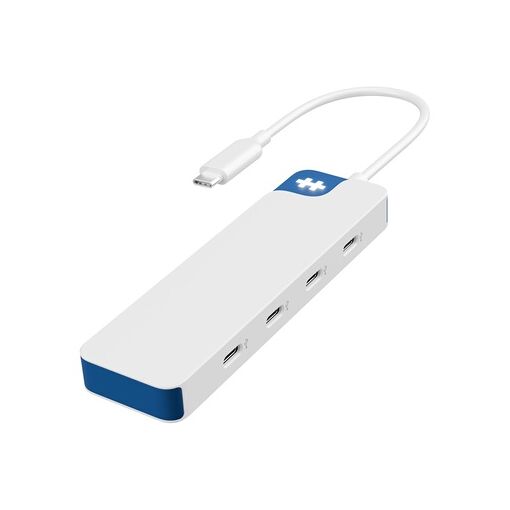 Estación de carga Hyper Hyperdrive Flex4 Hub USB-C - Azul