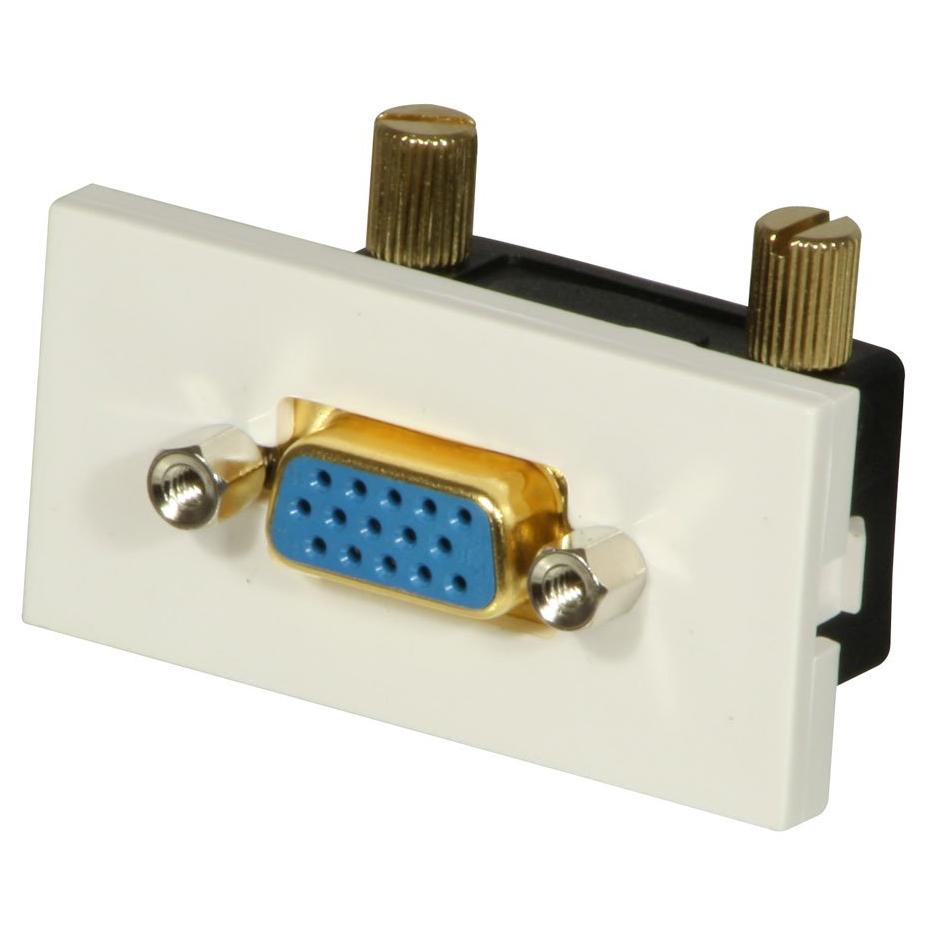 Lindy VGA Cable Adapter Black and White