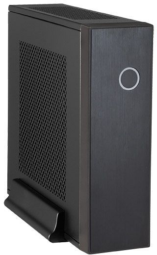 Chieftec Compact IX-03B Mini ITX HTPC Case - Black
