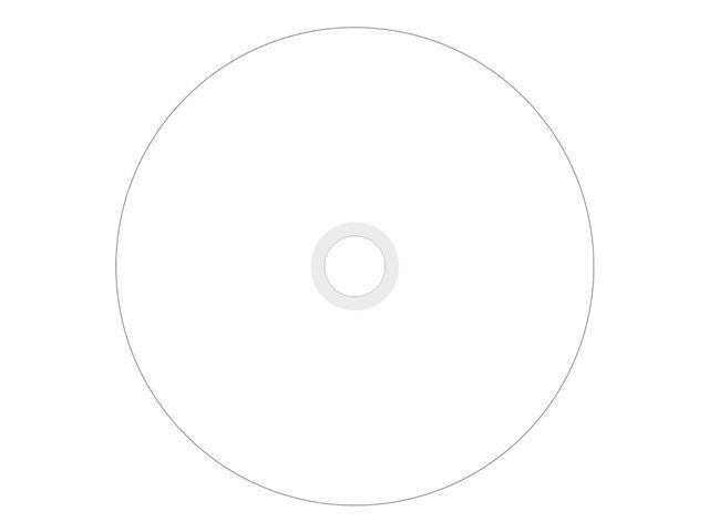 Discos de impresión por inyección de tinta MediaRange - 10x BD-R DL, 50 GB (270 min) 6x, Blanco