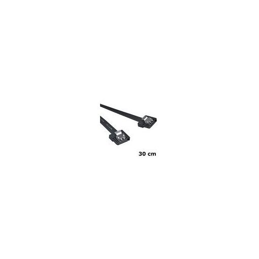 Akasa SATA Cable Adapter - 2x 7-Pin SATA - 30cm Black