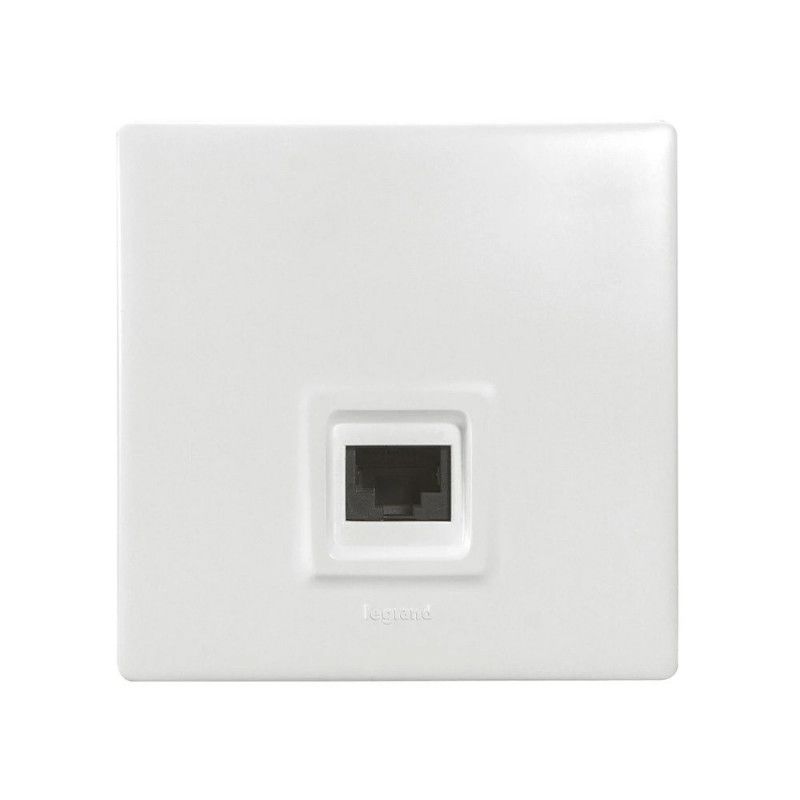 Neptune Multimedia RJ45 Socket - White