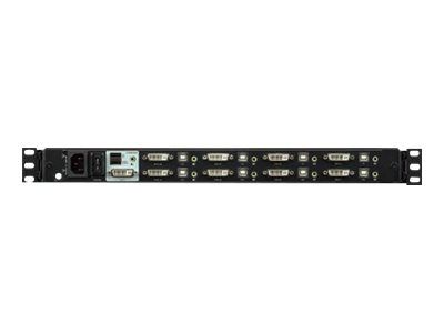 ATEN CL6708MW 8-Port USB Console KVM Switch with 17.3" Display, 1U Rack Mountable