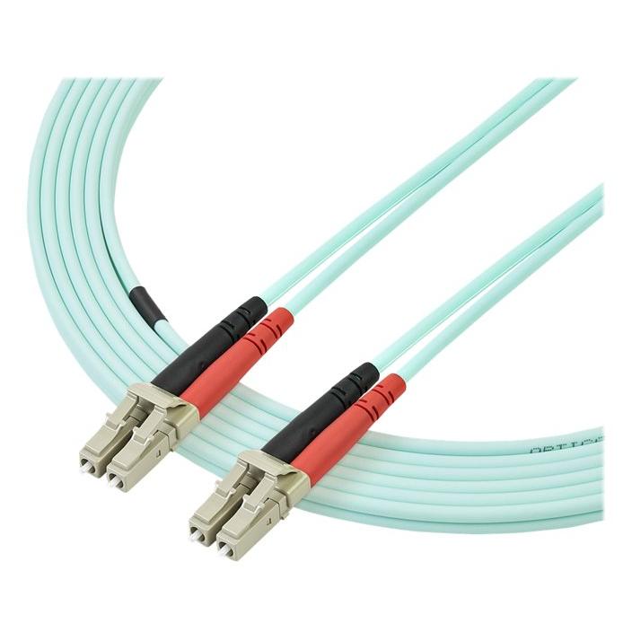 StarTech 3m LC/UPC to LC/UPC OM3 Multimode Fiber Optic Cable