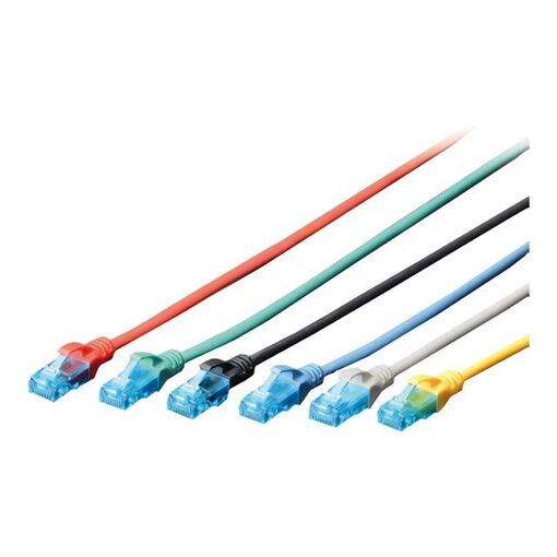 Cable de Ethernet Digitus - 25 cm, Cat 5e, Verde