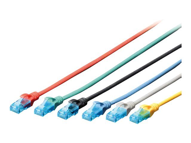 Digitus Ethernet Cable - 25cm, Cat 5e, Green