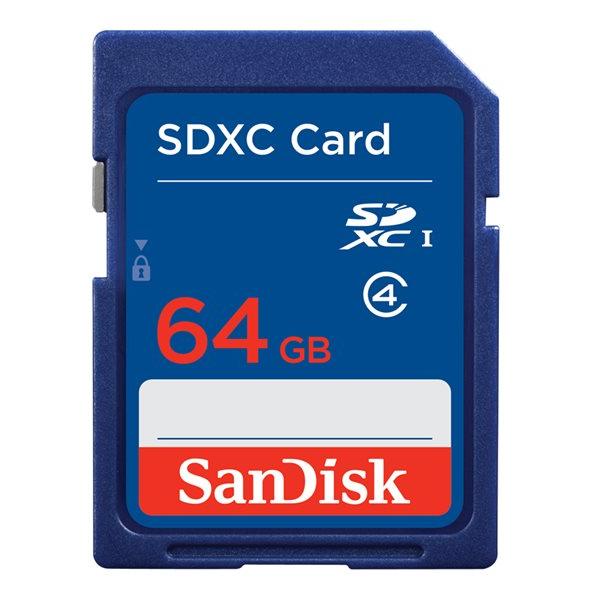 SanDisk 64GB Class 4 SDXC Memory Card
