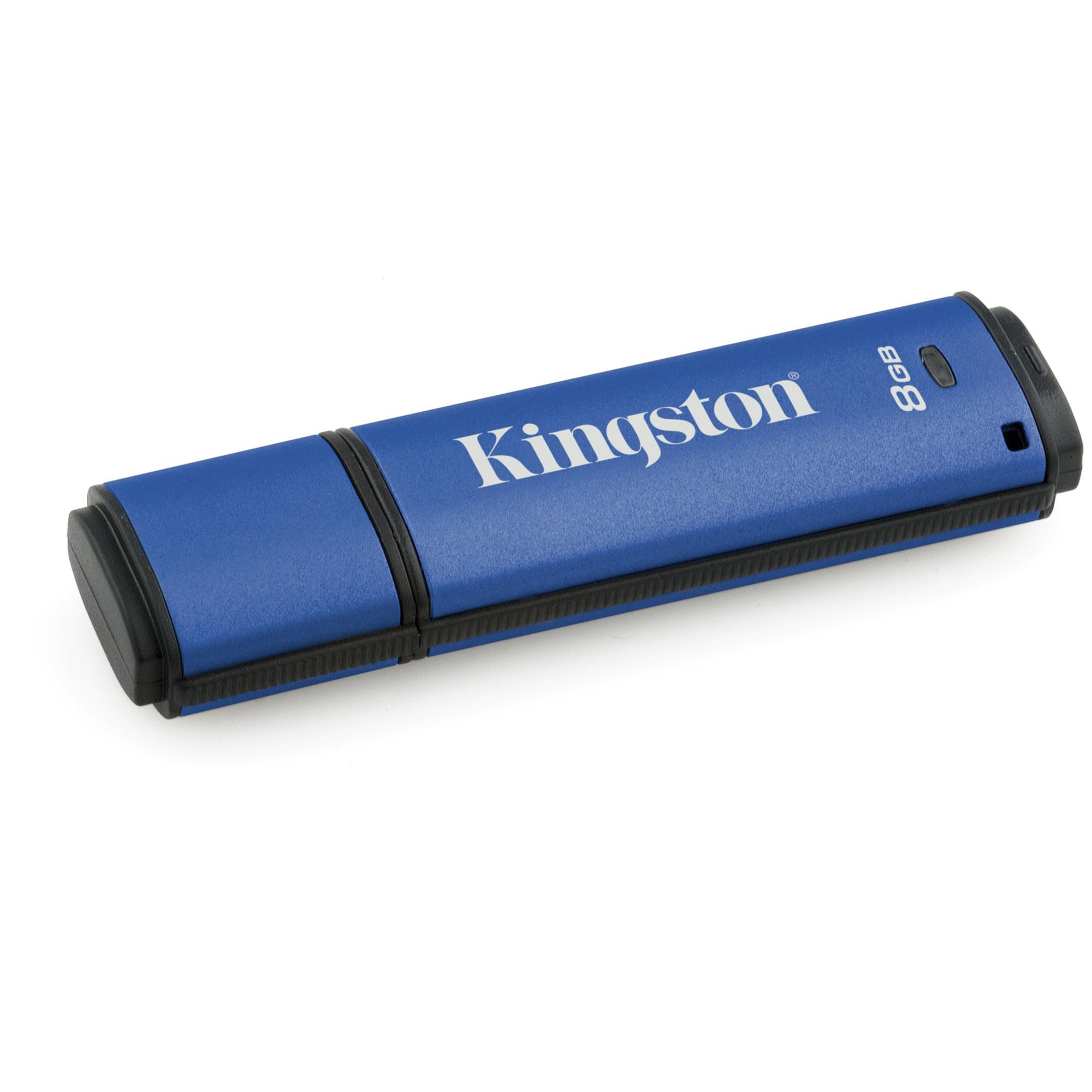 Kingston DataTraveler Vault Privacy 3.0 - USB Drive - Encrypted - 8GB - USB 3.0 - TAA Compliant
