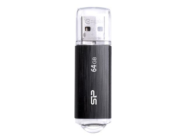 Clé USB 2.0 Silicon Power Ultima U02 4 Go - Noir Transparent