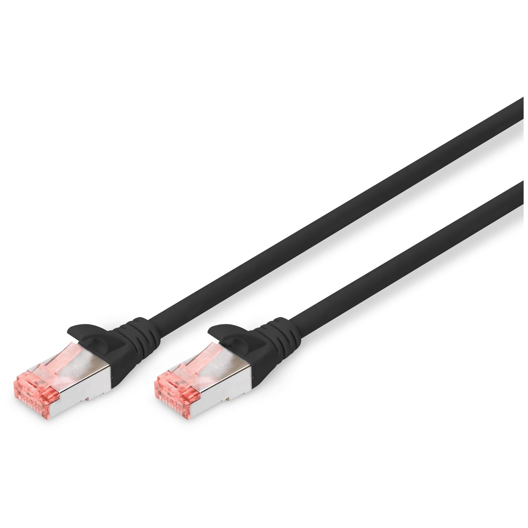 Digitus CAT 6 S/FTP Cable - Red, 250MHz, PoE/PoE+ Compatible