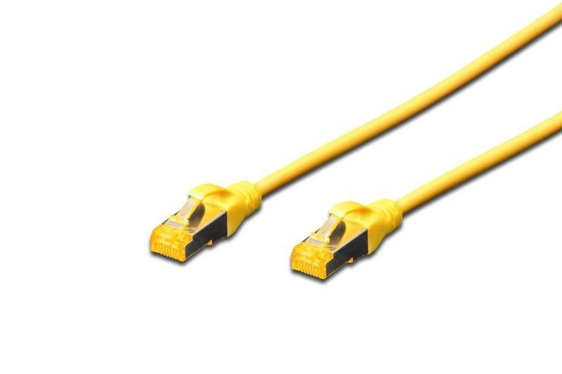 Assmann Digitus Professional SFTP Cat 6a Cable - 25cm (Yellow)