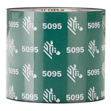 Zebra 5095 Thermal Resin Ribbon, 450m Black