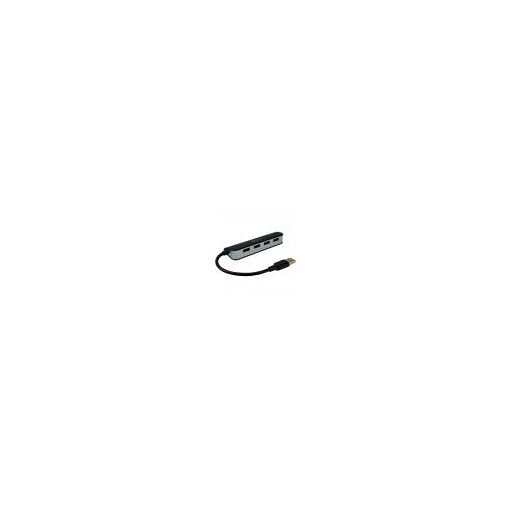 Hub Connectland 4 ports USB 3.0 - Noir