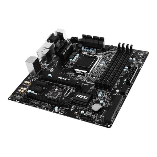 Tarjeta madre MSI CSM-H170M-A PRO - Micro ATX - Socket LGA1151 - Chipset Intel H170 - USB 3.1 Gen 1 - LAN Gigabit - Gráficos integrados (requiere CPU) - Audio HD de 8 canales