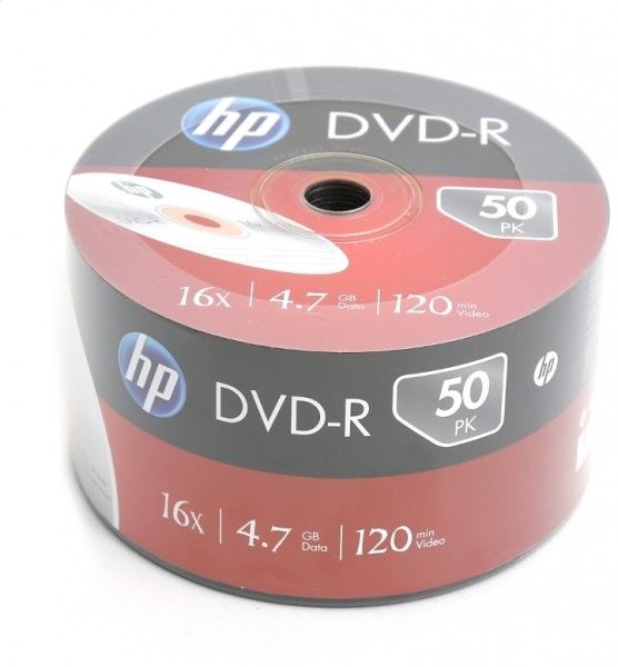 HP DVD-R 4.7GB 16x SP 50