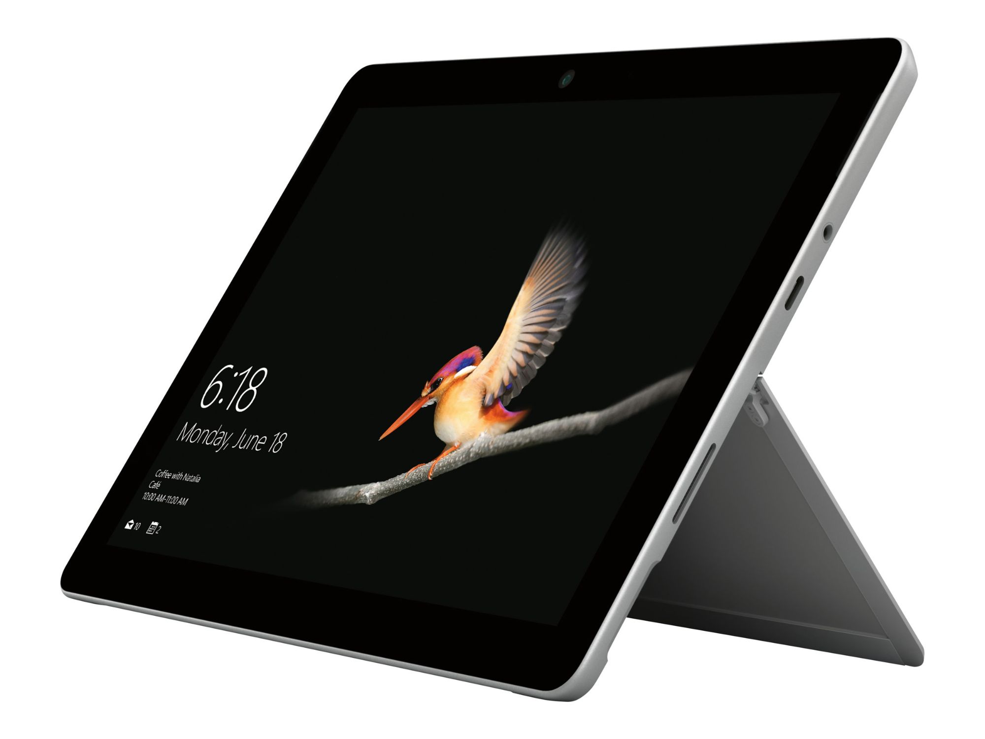 Microsoft Surface Go - Pentium Gold 4415Y, 1.6 GHz, 8GB RAM, 128GB SSD, Silver