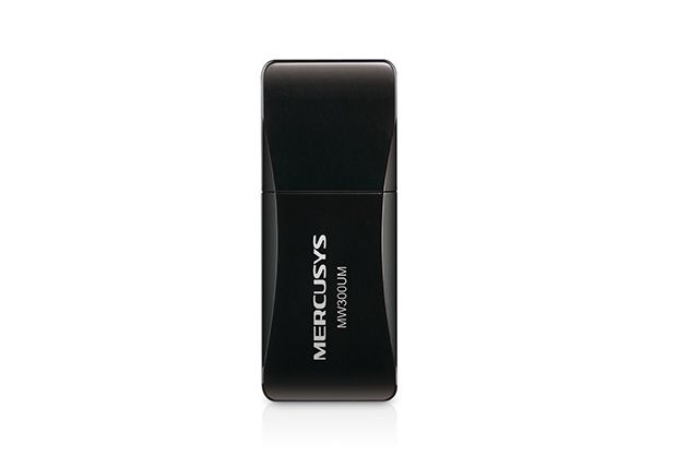 Mercusys MW300UM Wireless Network Adapter - USB 2.0 - 802.11n (300Mbps)