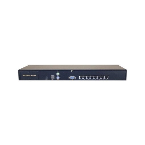 Conmutador KVM Dexlan DX-KVU5-8, 8 puertos VGA/USB con 8 módulos RJ45 (máx. 60m)
