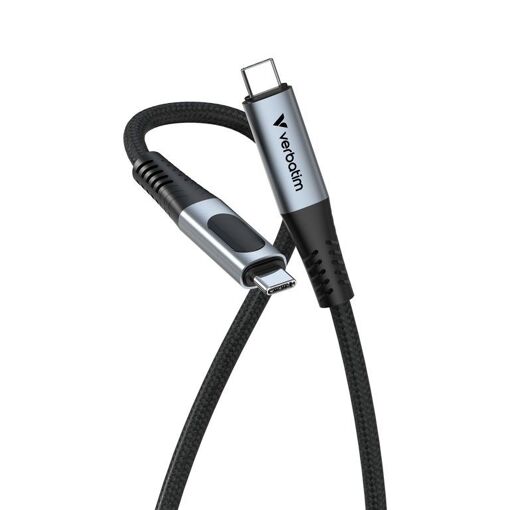 Cable Verbatim USB-C 1,2 m Negro