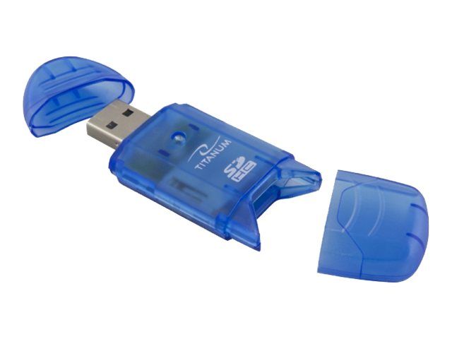 Esperanza Titanum TA101B Card Reader (MS, MMC, SD, MS Duo, xD, MS PRO Duo, RS-MMC, SDHC) - USB 2.0
