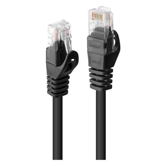 Lindy Basic CAT 6 UTP RJ-45 Cable, Black