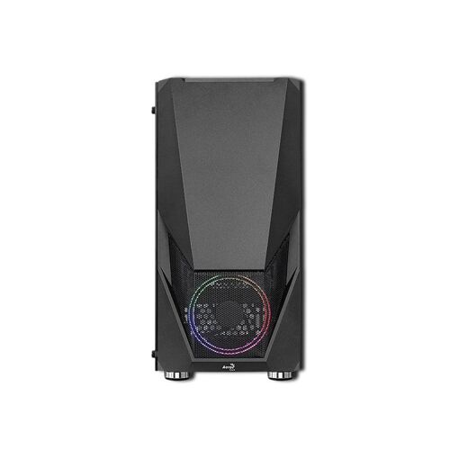 AeroCool Zauron Edición de Vidrio Templado - Caja de Medio Tamaño ATX con Ventana Lateral