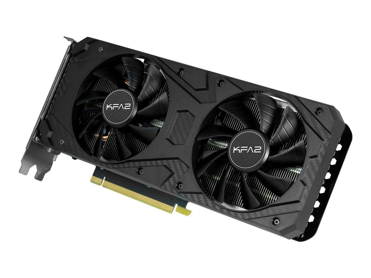 KFA2 GeForce RTX 3060 - Graphics Card - GF RTX 3060 - 12GB GDDR6 - PCIe 4.0 - HDMI, 3 x DisplayPort