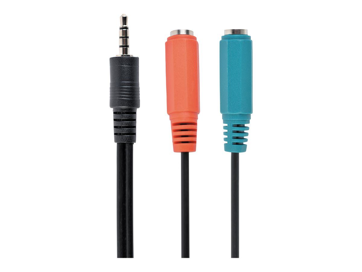 Gembird Cablexpert Audio Adapter - 3.5mm Stereo Female to 4-Pole Mini Jack Male - 20cm