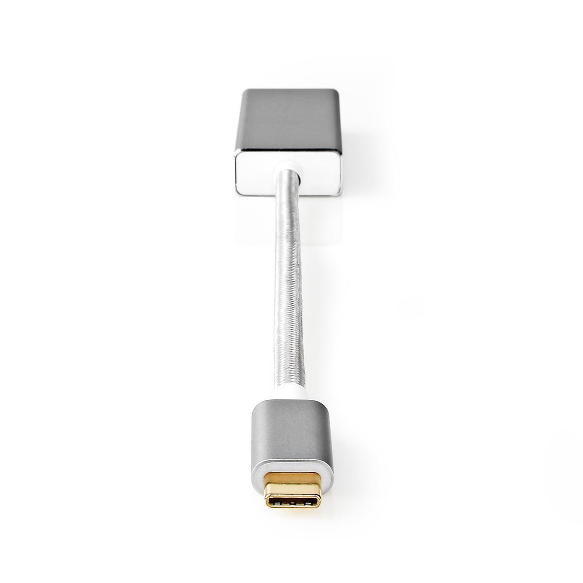 Nedis USB-C to DisplayPort Adapter 3.2 Gen 1, 0.2m, Gold Plated