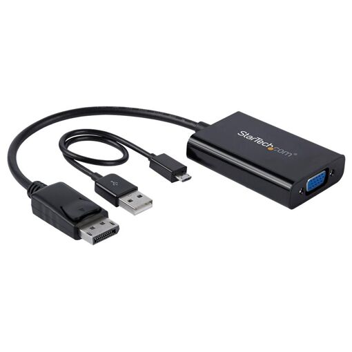 Adaptador StarTech DisplayPort a VGA con audio