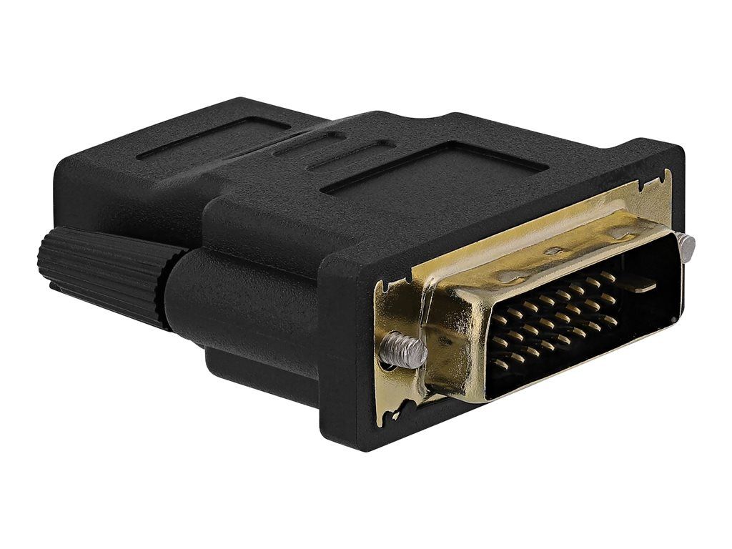 TNB Video Adapter - HDMI Female to DVI-D Male Screwable - Black - 1080p Support (Bidirectional)