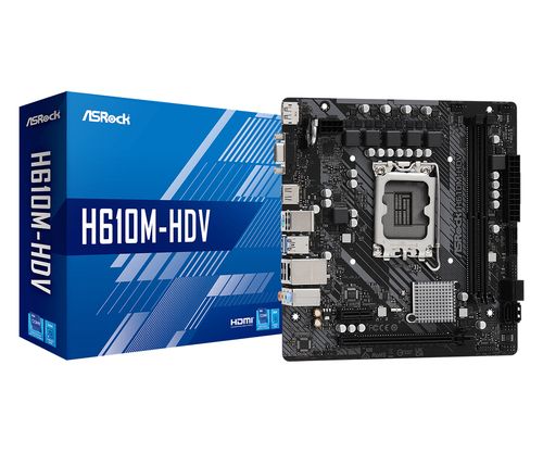 ASRock H610M-HDV Socket 1700 Motherboard