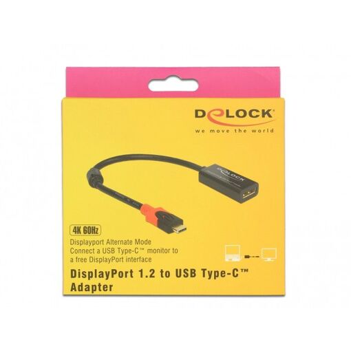 Adaptador Thunderbolt Delock - USB-C a DisplayPort