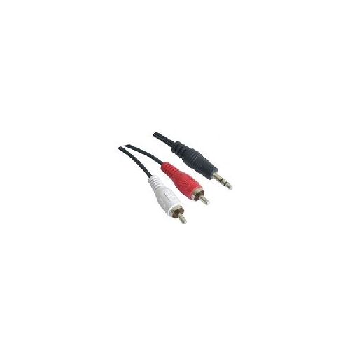NanoCable 3.5mm to 2x RCA Stereo Audio Cable, 1.5M