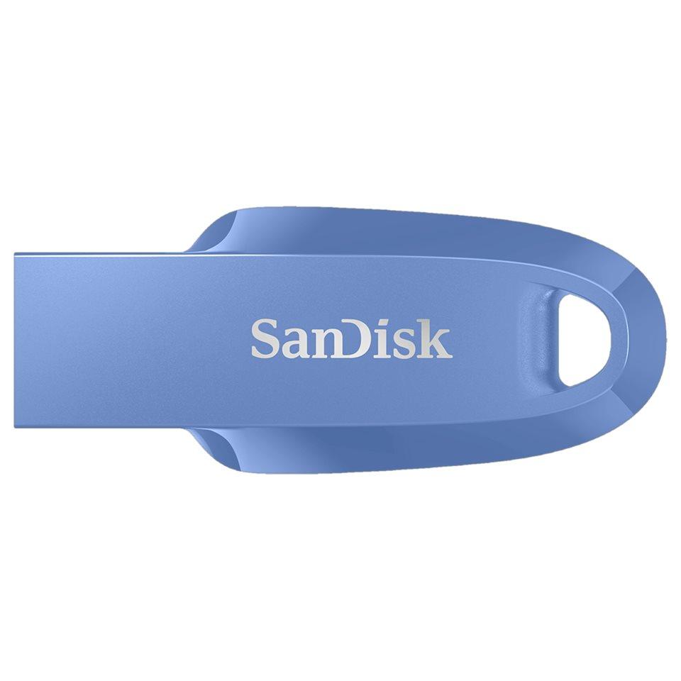 SanDisk Ultra Curve - USB Drive - 32GB - USB 3.2 Gen 1 - Blue