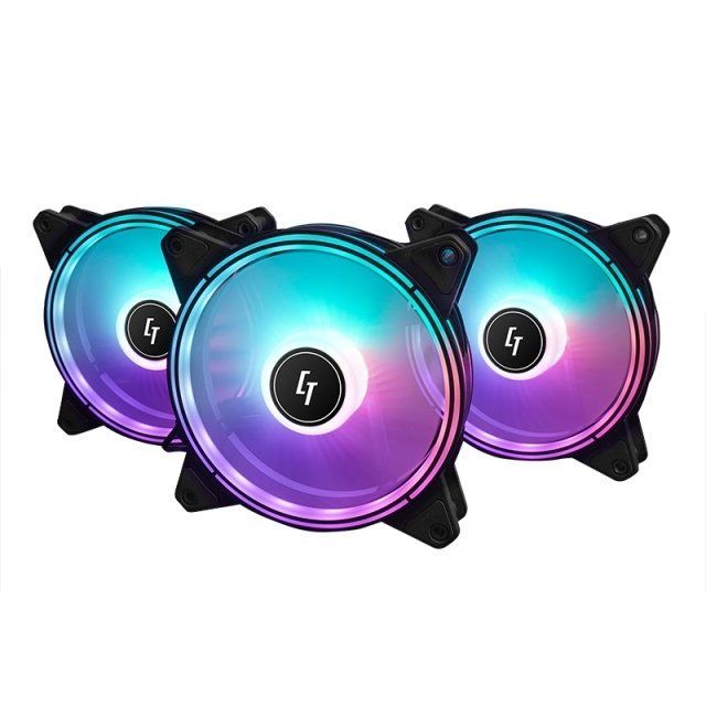 Kit de ventilateurs Chieftec Nova 3-fan RGB NF-3012-RGB