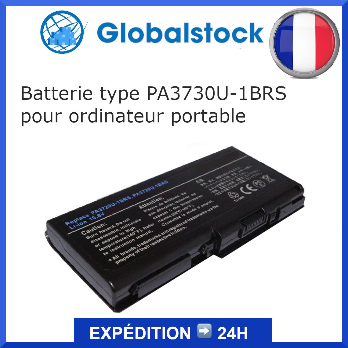 Globalstock PA3730U-1BRS Laptop Battery