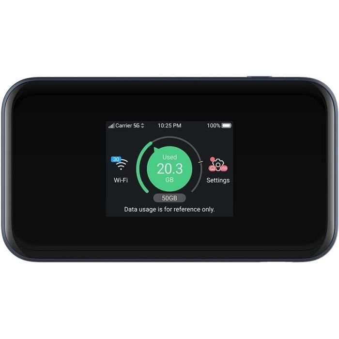 ZTE MU5001 5G Wi-Fi Hotspot - Black